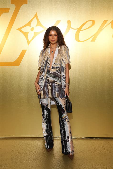 zendaya louis vuitton shoes|Louis Vuitton Spring 2025 Show: Zendaya, Ana De Armas and .